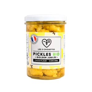 ANTI GASPI! DLUO 30/11/2023   Pickles Bio – Golden Jubilée – Chou Fleur/Curcuma